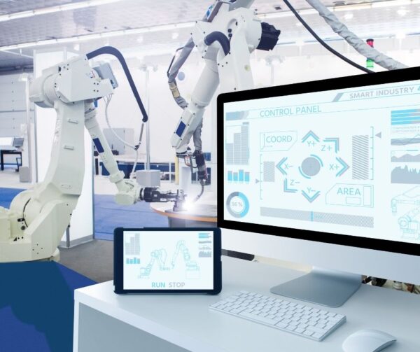 A robot, a tablet, a computer